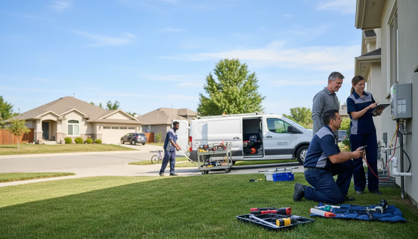 Tankless water heater service in Scipio, UT